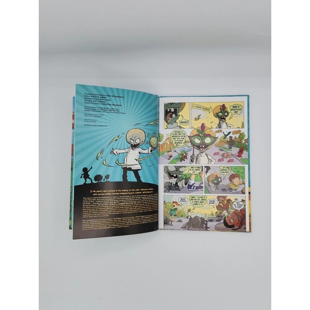 Plants Vs Zombies Bully For You Graphic Novel Comic Book Hardcover 1st Edition‎